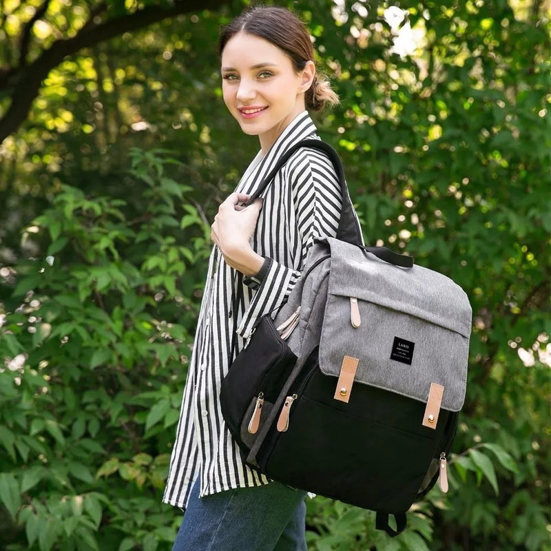 Mochila Multiuso Impermeável Bebê Mãe Infantil